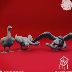 $4.99Goose Hydra Bundle - Tabletop Miniature (Pre-Supported)