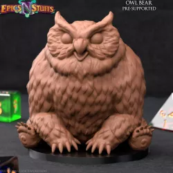 $4.99Owl Bear Miniature - Pre-Supported
