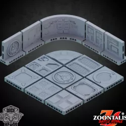 $4.99Sci-Fi Terrain Tiles (Openlock)