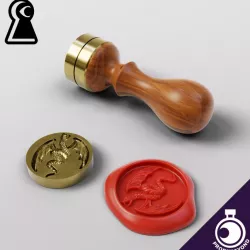 $4.99Wax Seal - Flying Serpent