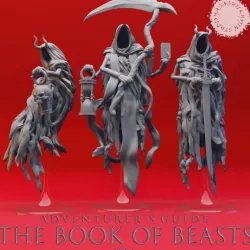 $4.99Wraiths - Book of Beasts - Tabletop Miniatures (Pre-Supported)