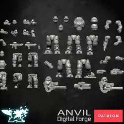 $48.00Ajax Suits & Tracer Recon Team - Anvil Digital Forge February 2022