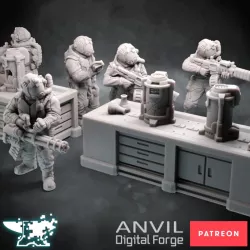 $48.00Hazmat Facility Containment Team - Anvil Digital Forge June 2021