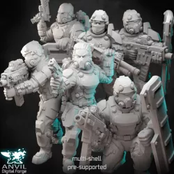 $48.00Republic Commandos Strike Team - Anvil Digital Forge June 2022