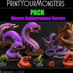 $49.00WORMS SUBTERRANEAN TERRORS PACK