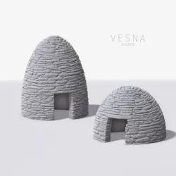$5.00BEEHIVE HUTS