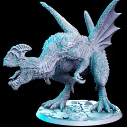 $5.00Cockatrizard- Muntant monster - 32mm - DnD