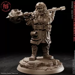 $5.00Female Dwarf Warrior