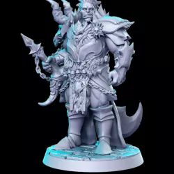 $5.00Grathuul (Halforc Dragon-Assassin) - 32mm - DnD