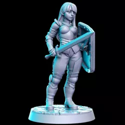 $5.00Katali, Royal Guard - 32mm - DnD
