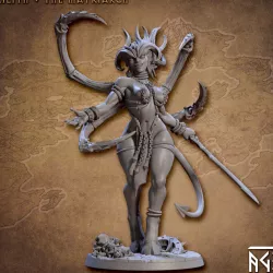 $5.00Lilith the Matriarch - The Demon King Spawn Beauty (Fantasy Pinup)