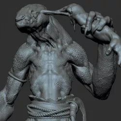 $5.00Lizardman Alternative Pose