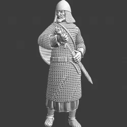 $5.00Medieval Baltic guardsman
