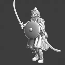 $5.00Medieval Mongolian swordsman