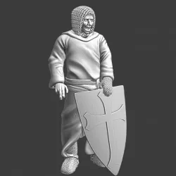 $5.00Poor order knight - resting with shield