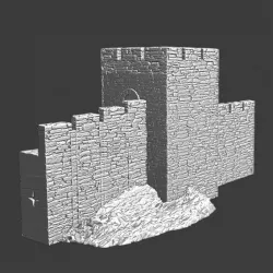 $5.00Rising wall and tower - modular castle system