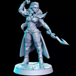 $5.00Shariza (Female Mage-Assassin) - 32mm DnD