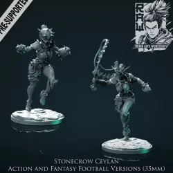 $5.99Ceylan The Enforcer - 35mm Stonecrow (Action and Football Pose)