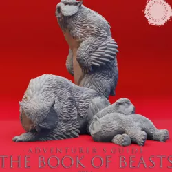 $5.99Nightowl Pack - Book of Beasts - Tabletop Miniatures (Pre-Supported)
