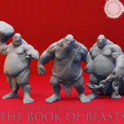 $5.99Ogre Warband - Book of Beasts - Tabletop Miniatures (Pre-Supported)
