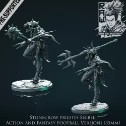 $5.99Shibel The Shaman - 35mm Stonecrow (Action and Football Pose)