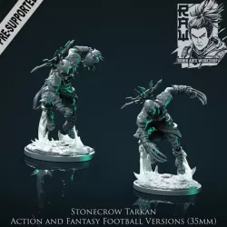 $5.99Tarkan The Scout - 35mm Stonecrow (Action and Football Pose)