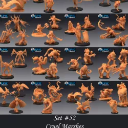 $59.90Cruel Marshes Set / Swamp Collection / Slime & Ooze Encounter / Pre-Supported