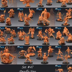 $59.90Deadly Sins Set / Devil & Demon Encounter / Hell & Abyss Collection / Pre-Supported