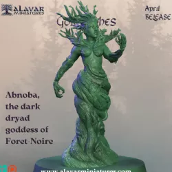 $6.00Abnoba, the dark dryad goddess of Foret-Noire