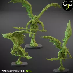 $6.00Avian Hunter with Lance Set B