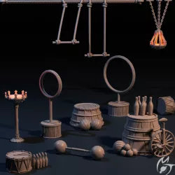 $6.00Circus - Scene Objects and Props