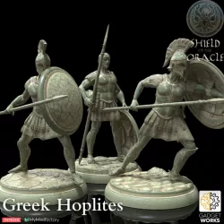$6.00Greek Hoplites - Shield of the Oracle
