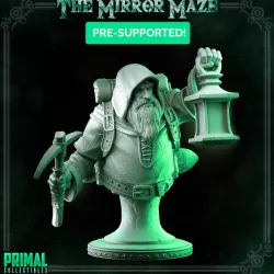 $6.00Prospector - Bust - THE MIRROR MAZE - MASTERS OF DUNGEONS QUEST
