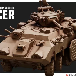 $7.00Armoured Troop Carrier "PACER"