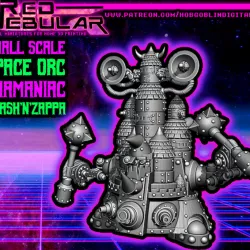 $7.00Retro Space Orc Shamaniac Smash'n'zappa (8-10mm scale)