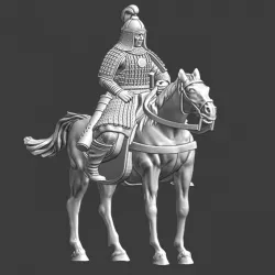$7.50Golden Horde Mongol Warrior relaxing