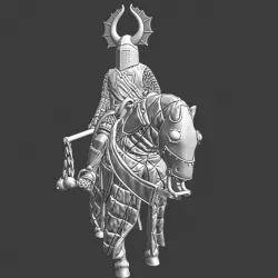 $7.50Medieval Teutonic Knight _ Dragontail crest