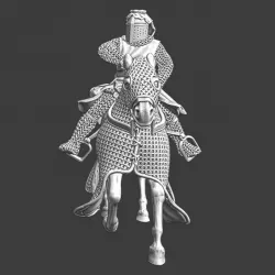 $7.50Mounted Hospitaller knight - Drawing Sword