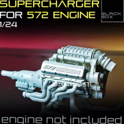 $7.50Supercharger set for 572 ENGINE 1-24th