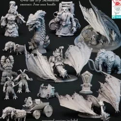 $70.00Over the Icy Mountains - White Dragon and Dwarves bundle 18