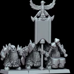 $8.00Chaos Dwarf Command Group