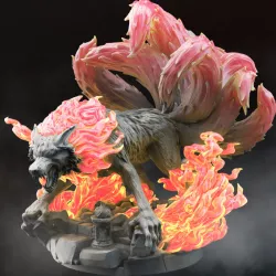 $8.00Nine Tailed Fire Fox - Kyubiko