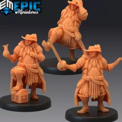 $8.90Noble Human Set / Brave Fighter / Kings Guard / Ruthless Rogue