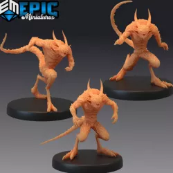 $8.90Quasit Set / Hell Warrior / Demon Spawn / Evil Minion / Abyss Encounter