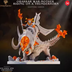 $9.00Dragonbond Tribes Obakkar Queen of Thunderhorn riding Thunderhorn