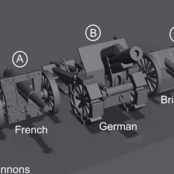 $9.903 Cannons (1/56) - Files Pre-supported - Files Test Printed.