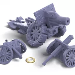 $9.903 Cannons Clean and Destroyed