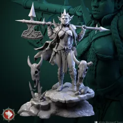 $9.90Goblin Queen 32mm and 75mm pre-supported