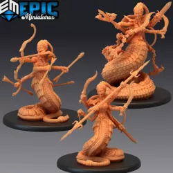$9.90Marilith Set / Demonic Tactician / Six-Armed Hell Warrior / Demon Spawn / Evil Lord / Abyss Encounter