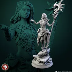 $9.90Nala the Dragon Lordess 75 mm and 32 mm pre-supported